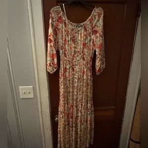 Two piece maxi dress